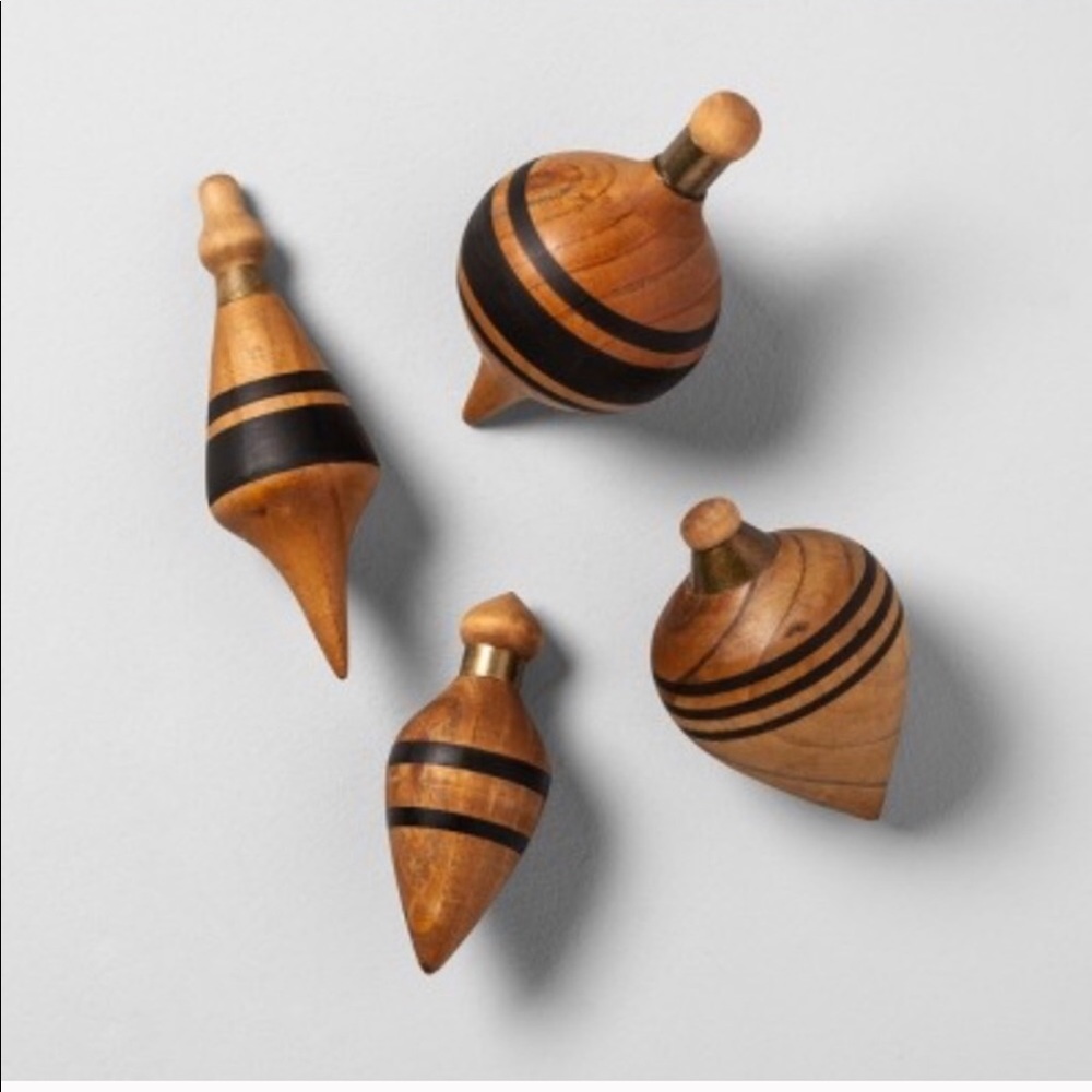 NEW Hearth & Hand 4 Pc Wooden Figurals Set